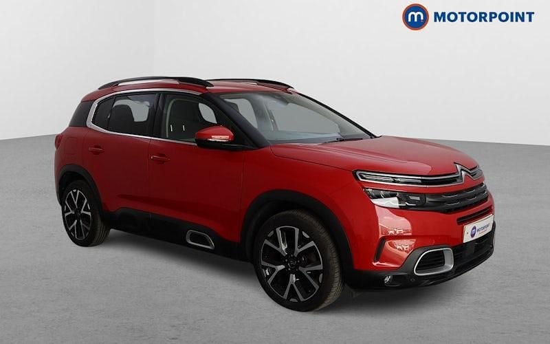Red Used 2021 Citroën C5 Aircross PureTech SUV | £16,099 (Good price) - Image 1/4