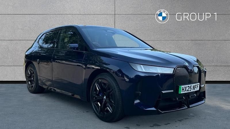 Blue New 2025 BMW iX M Sport SUV | £63,989 - Image 1/4