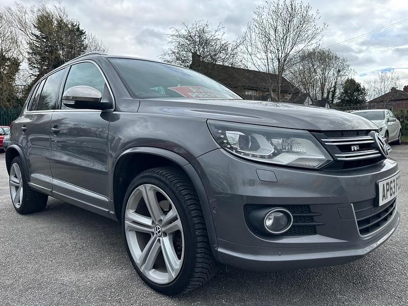 Used VW Tiguan R-line 177 HP (130 kW) 2014 Grey SUV