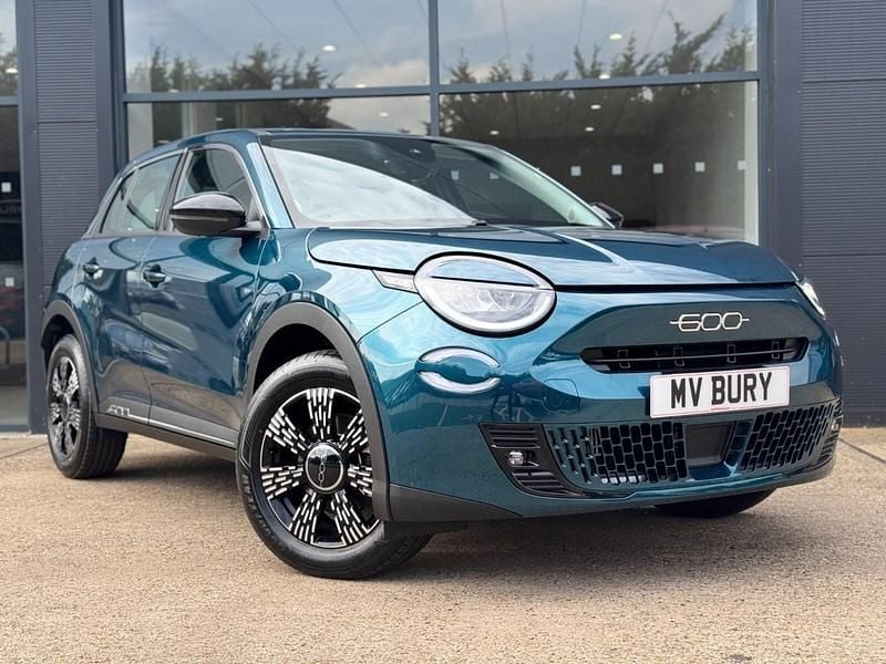 New Fiat 600 2025 Ocean green Hatchback
