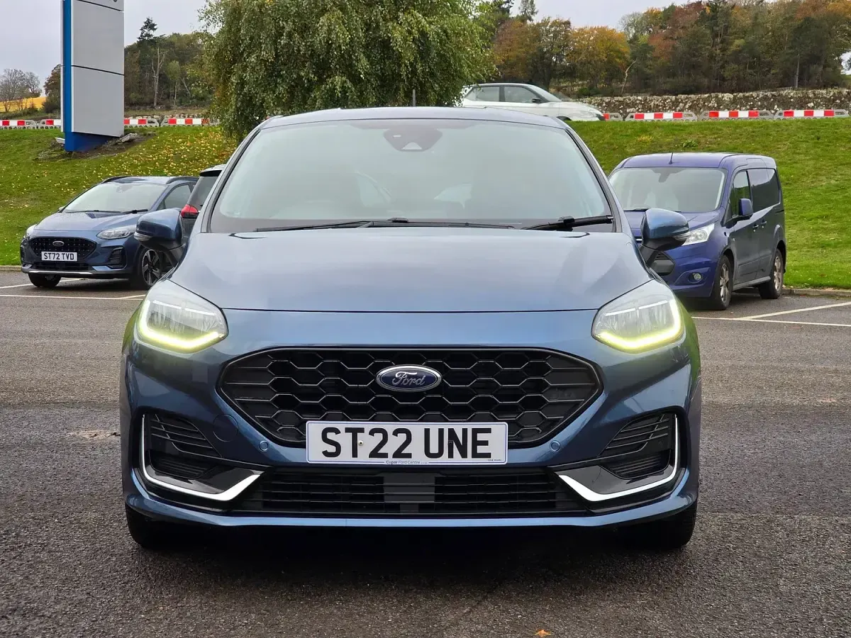 Used Ford Fiesta ST-Line 155 HP (114 kW) 2022 Blue Hatchback