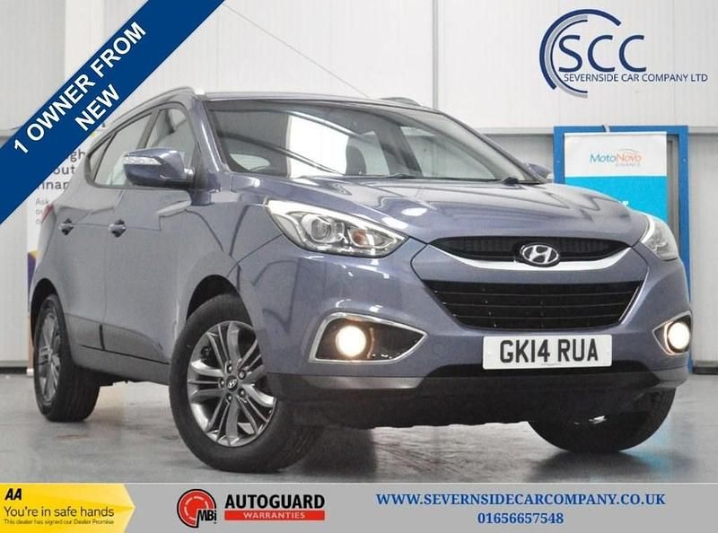 Blue Used 2014 Hyundai ix35 SE SUV | £6,495 (Fair price) - Image 1/4