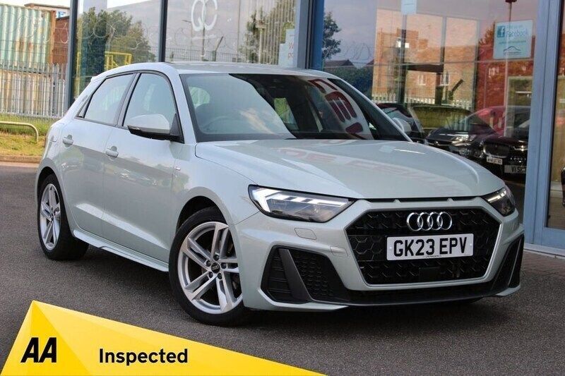 Silver Used 2023 Audi A1 Sportback S-Line Hatchback | £19,275 (Fair price) - Image 1/4