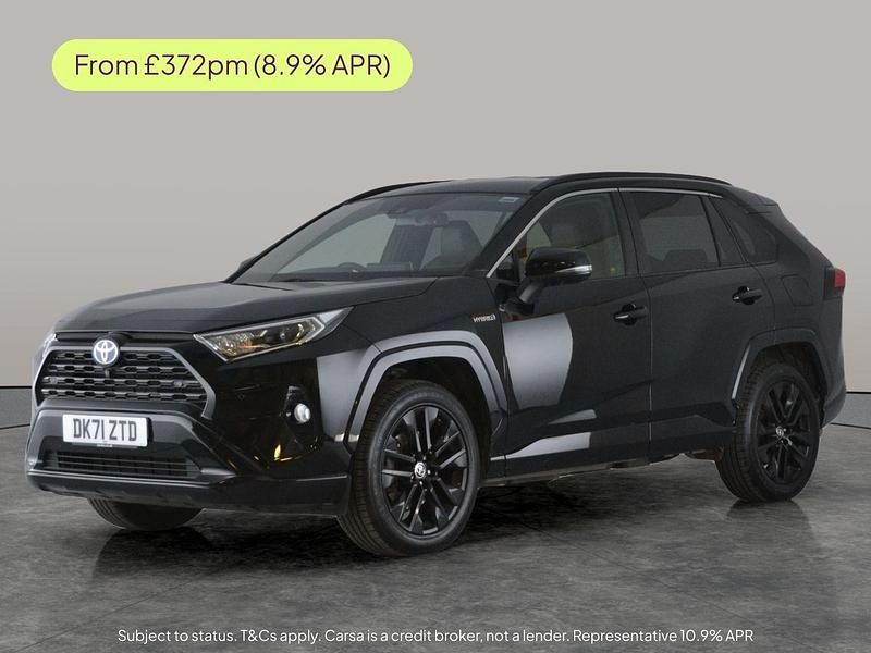 Black Used 2021 Toyota RAV4 Hybrid Edition SUV | £24,010 (Fair price) - Image 1/3