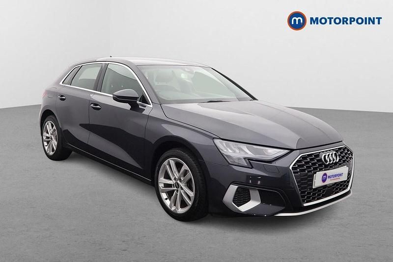 Grey Used 2022 Audi A3 Sport Hatchback | £17,299 (Good price) - Image 1/4