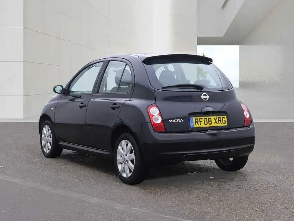 Used Nissan Micra Acenta+ 88 HP (64 kW) 2008 Black Hatchback