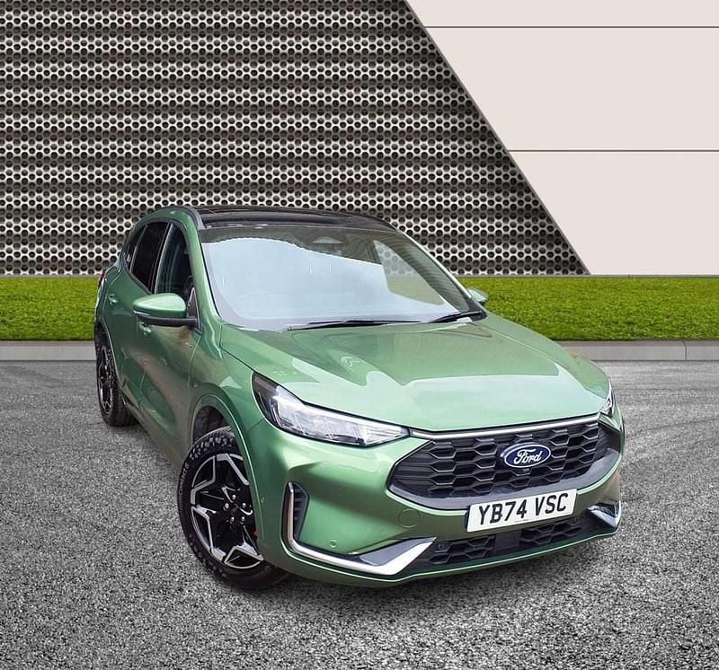 Green Used 2024 Ford Kuga ST-Line X SUV | £20,480 (Super price) - Image 1/4