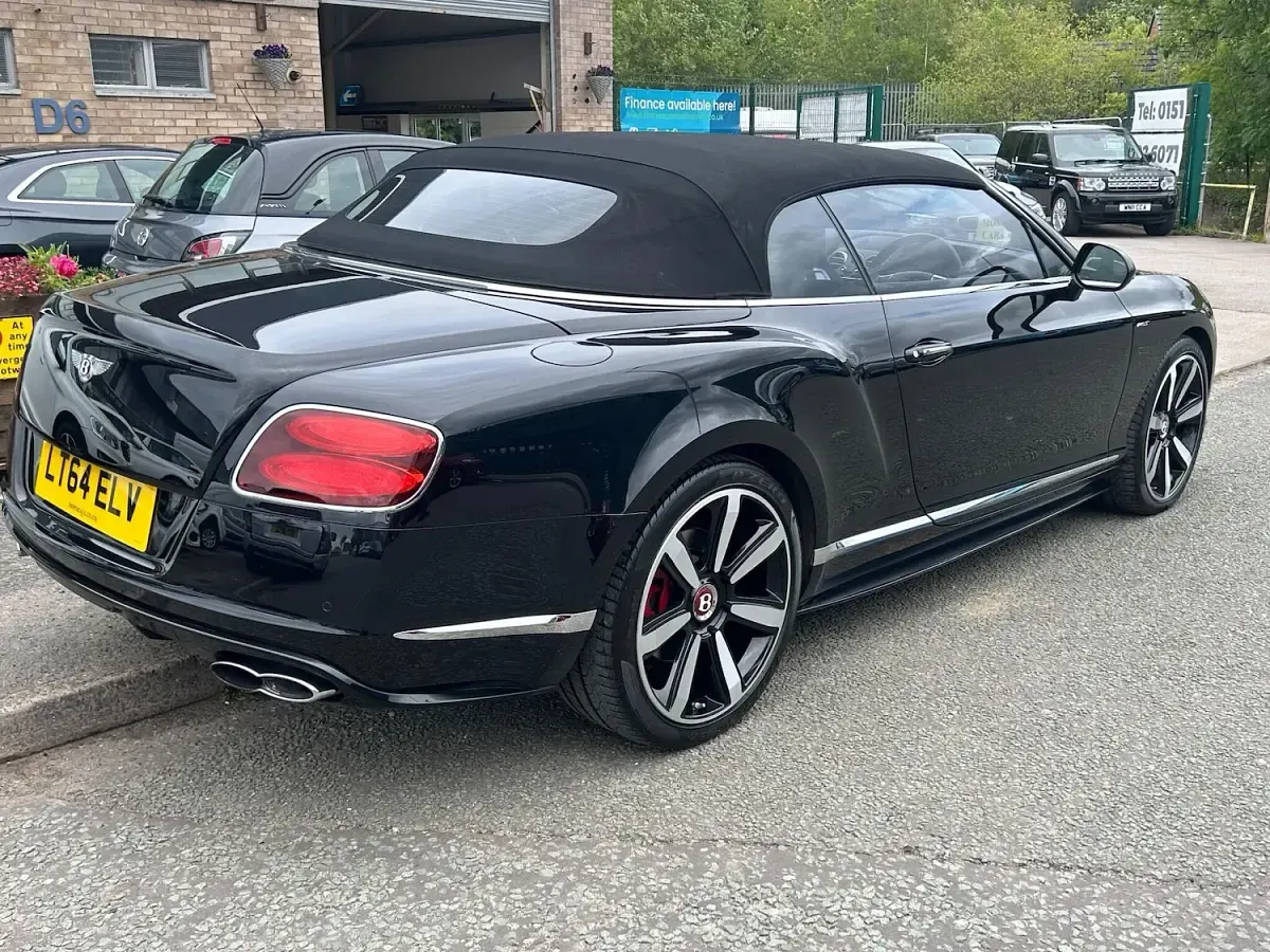 Used Bentley Continental GT Convertible 2014 Black Cabriolet