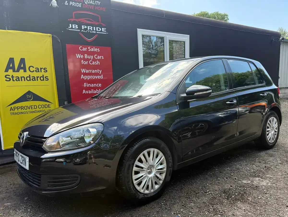 Used VW Golf VI S 2010 Black Hatchback