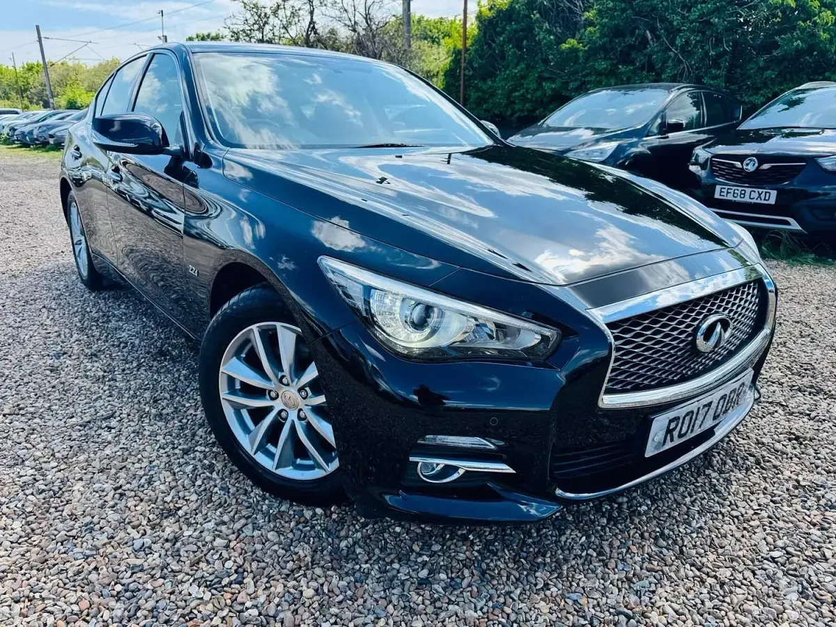 Used Infiniti Q50 170 HP (125 kW) 2017 Black Sedan