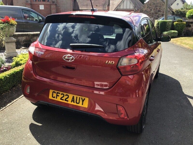 Used Hyundai i10 Premium 2022 Red Hatchback