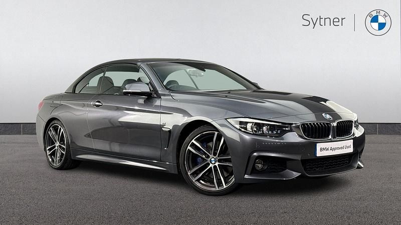 Used BMW 420 M Sport 187 HP (137 kW) 2018 Grey Cabriolet
