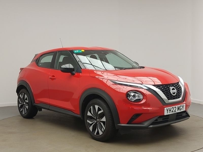 Red Used 2022 Nissan Juke Acenta SUV | £13,998 (Fair price) - Image 1/4