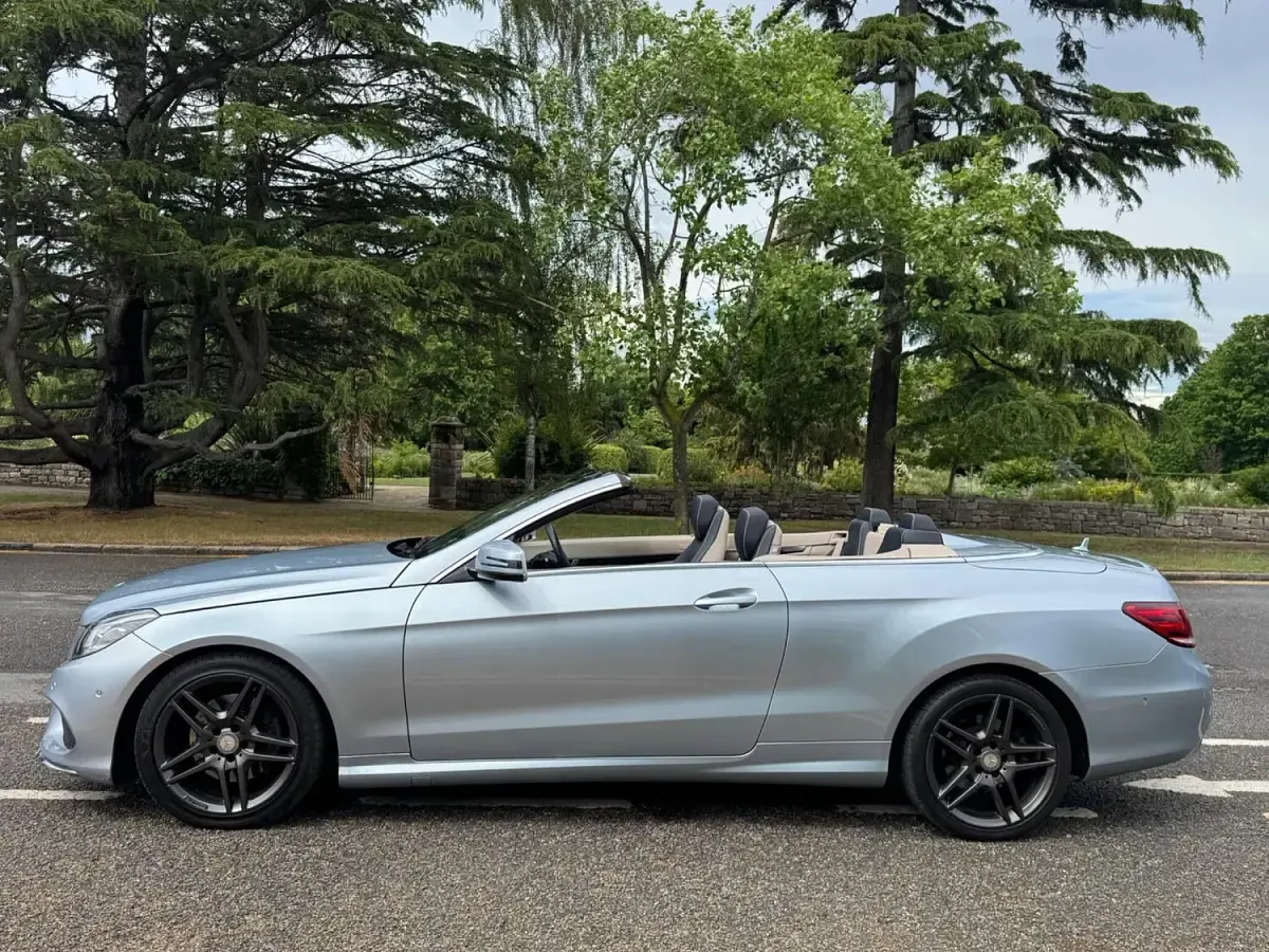 Used Mercedes E350 AMG 2014 Silver Cabriolet