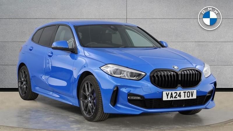 Blue Used 2024 BMW 120 M Sport Hatchback | £27,500 (Fair price) - Image 1/4