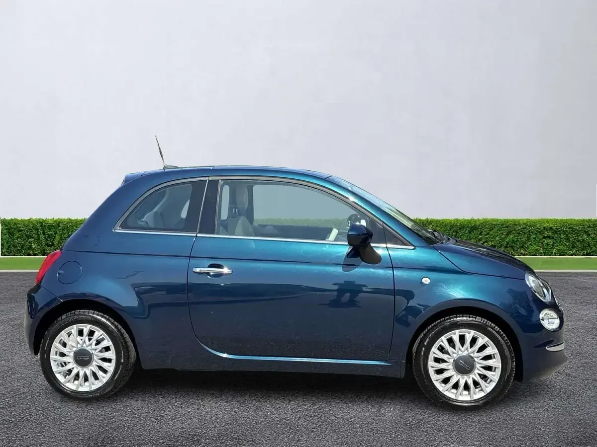 Used Fiat 500 Lounge 2016 Blue Hatchback