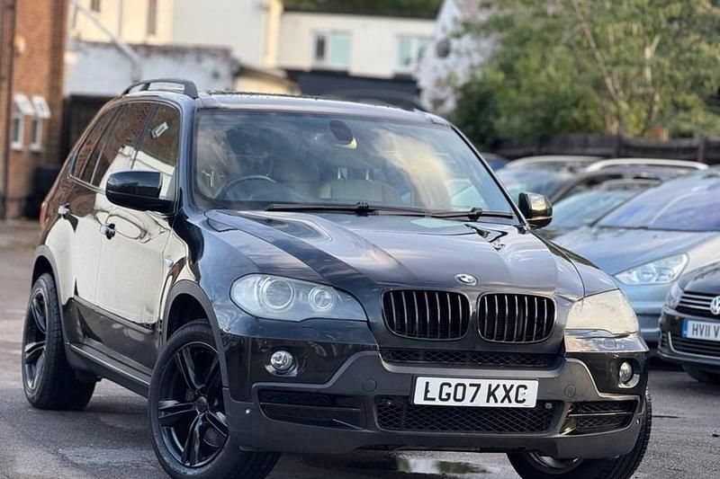Black Used 2007 BMW X5 SUV | £3,780 (Fair price) - Image 1/1