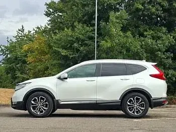 Used Honda CR-V Hybrid 184 HP (135 kW) 2021 White SUV