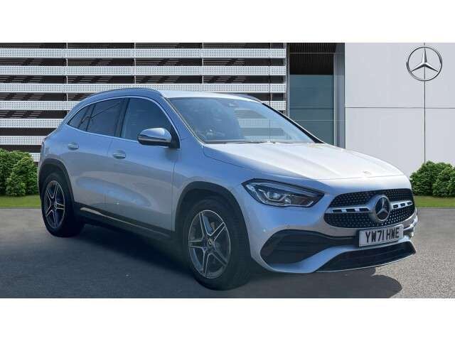 Silver Used 2022 Mercedes GLA180 AMG Line Premium SUV | £26,619 (Fair price) - Image 1/4