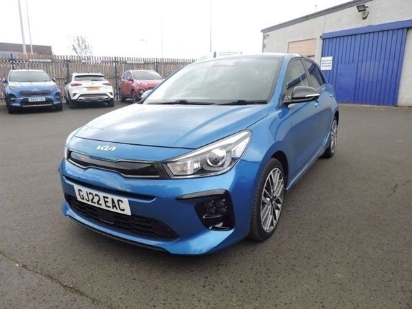 Blue Used 2022 Kia Rio GT-Line S Hatchback | £15,975 (A bit pricey) - Image 1/1