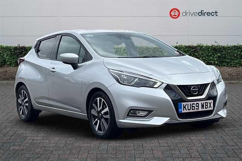 Silver Used 2019 Nissan Micra N-Connecta Hatchback | £8,898 (Fair price) - Image 1/4