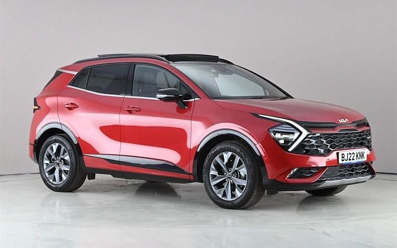 Used Kia Sportage GT-Line S 230 HP (169 kW) 2022 Red SUV