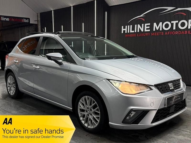 Used Seat Ibiza Design 95 HP (69 kW) 2018 Silver Hatchback