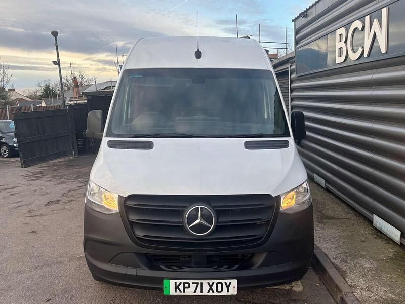 Used Mercedes E-Sprinter Progressive 85 kW (116 HP) 2021 White Van