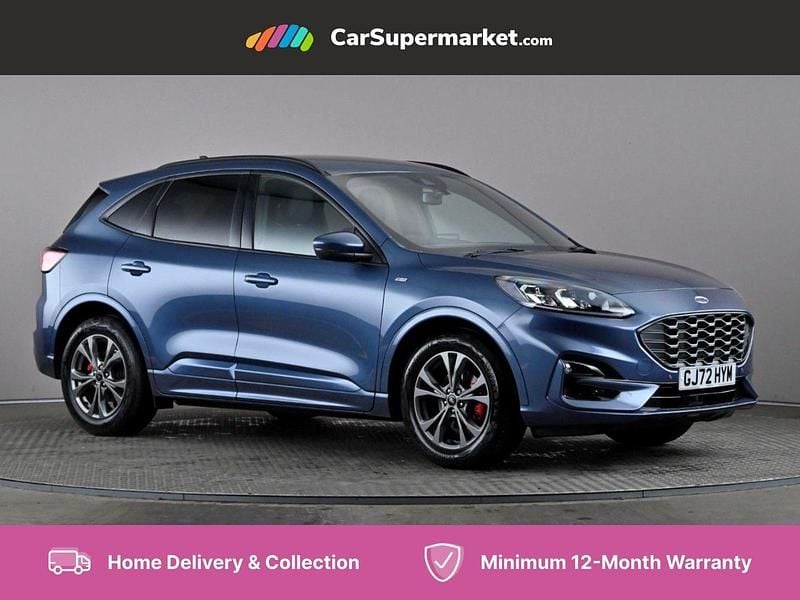 Blue Used 2022 Ford Kuga ST-Line SUV | £18,697 (Fair price) - Image 1/4