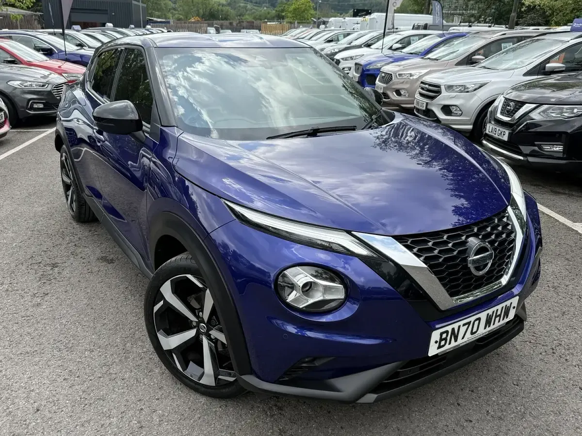 Used Nissan Juke Tekna 2020 Blue SUV