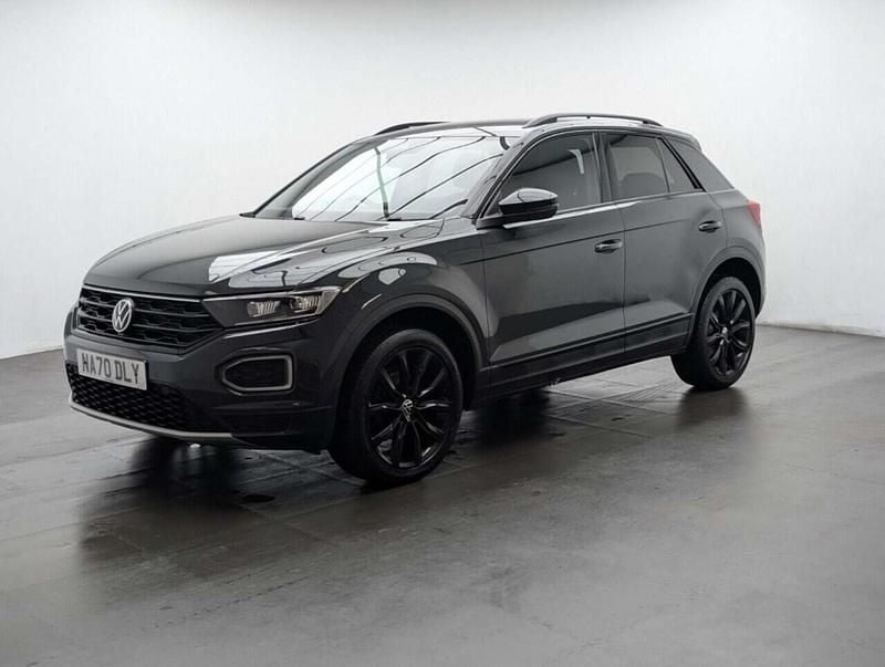 Used VW T-Roc Black Edition 116 HP (85 kW) 2020 Grey SUV