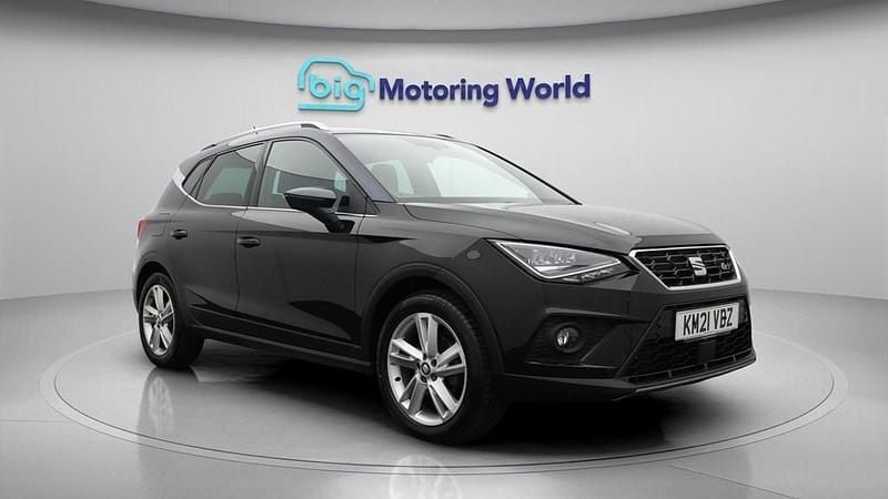 Used Seat Arona FR 110 HP (80 kW) 2021 Black SUV