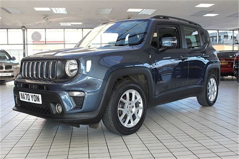Blue Used 2021 Jeep Renegade Longitude SUV | £9,890 (Good price) - Image 1/4