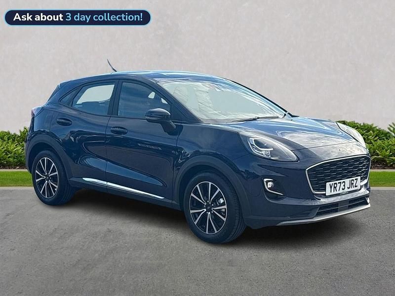 Blue Used 2023 Ford Puma Gen-E Titanium Hatchback | £16,750 (Fair price) - Image 1/4