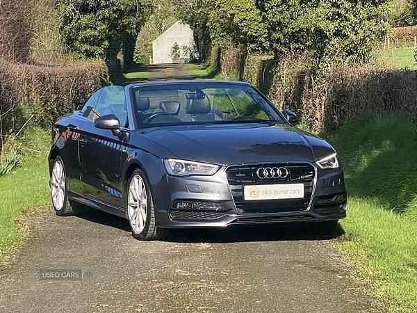 Used Audi A3 Cabriolet S-Line 2016 Grey Cabriolet