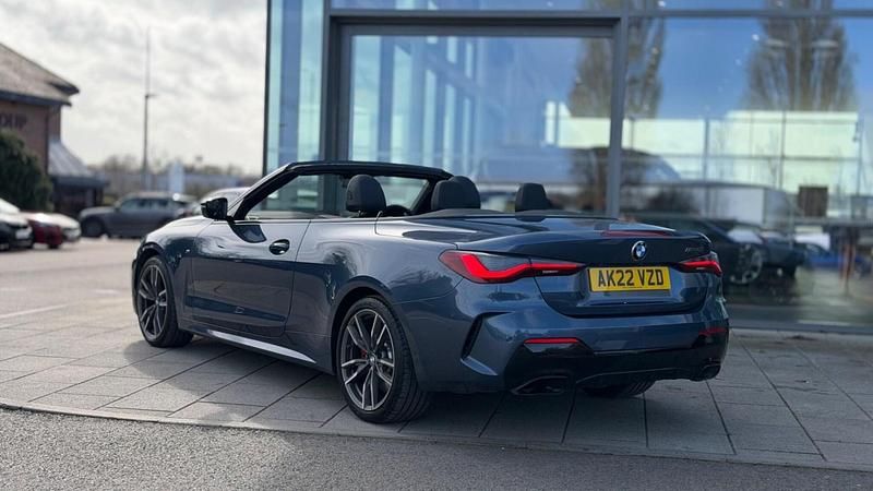 Used BMW M440 M Sport 369 HP (271 kW) 2022 Blue Sedan