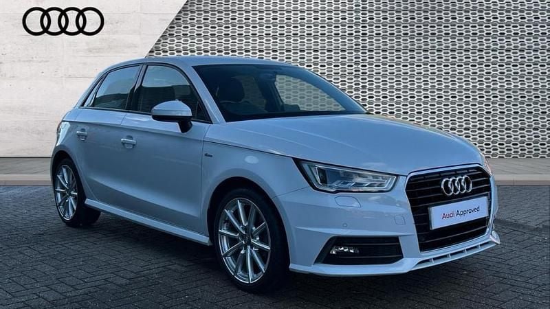 White Used 2018 Audi A1 S-Line Hatchback | £14,250 (Fair price) - Image 1/4