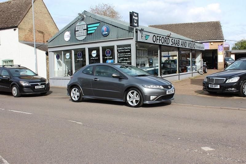 Begagnad Honda Civic Type S 140 HK (102 kW) 2010 Silver Halvkombi