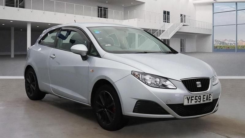 Silver Used 2009 Seat Ibiza Ecomotive Hatchback | £1,690 (Fair price) - Image 1/4