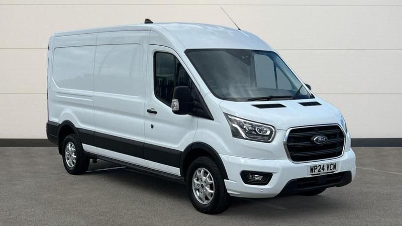 White Used 2024 Ford Transit Limited Van | £28,595 (Expensive) - Image 1/4