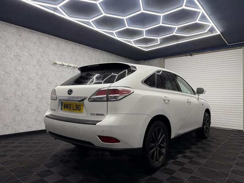 Used Lexus RX450h Sport Line 2015 White SUV