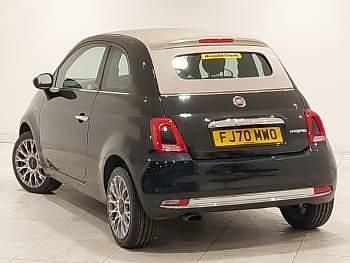 Used Fiat 500C Star 70 HP (51 kW) 2020 Black Cabriolet