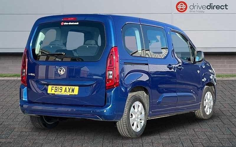 Used Vauxhall Combo S 110 HP (80 kW) 2019 Blue MPV