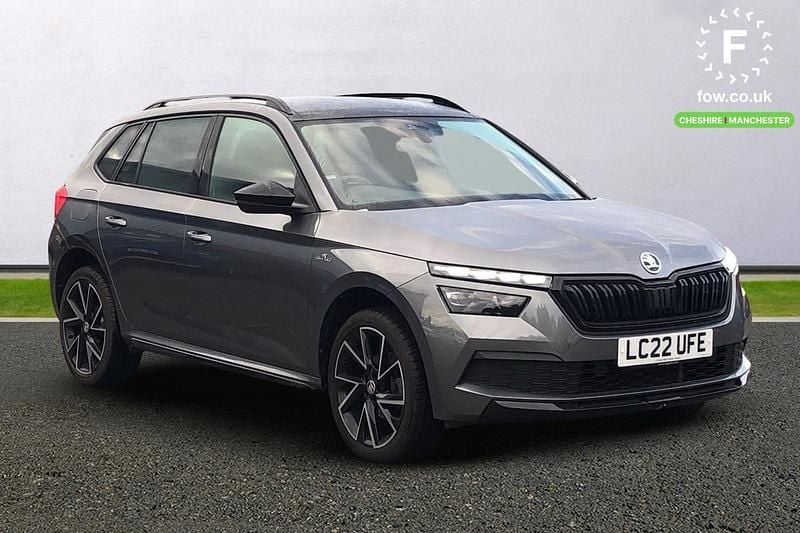 Grey Used 2022 Skoda Kamiq Monte Carlo SUV | £18,799 (Fair price) - Image 1/3