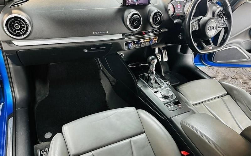 Used Audi S3 Sportback Black Edition 310 HP (228 kW) 2017 Blue Hatchback