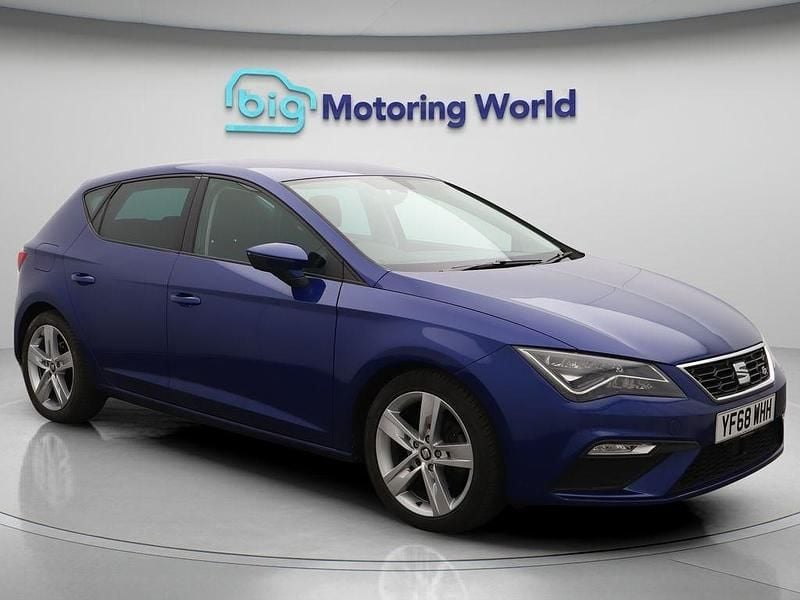 Blue Used 2018 Seat Leon FR Hatchback | £11,000 (Good price) - Image 1/4