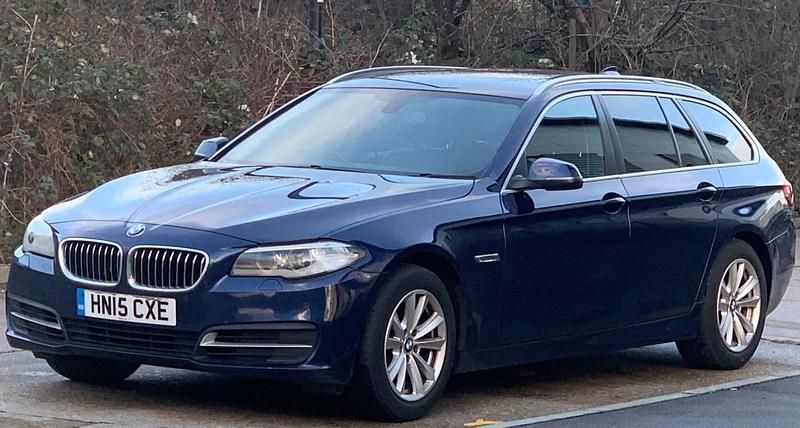 Begagnad BMW 520 2015 Blå Kombi