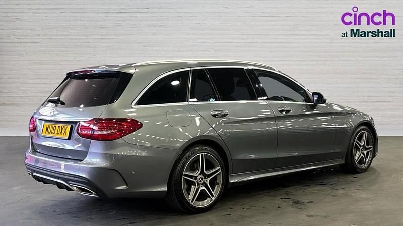 Used Mercedes C180 AMG Line Premium 156 HP (114 kW) 2019 Grey