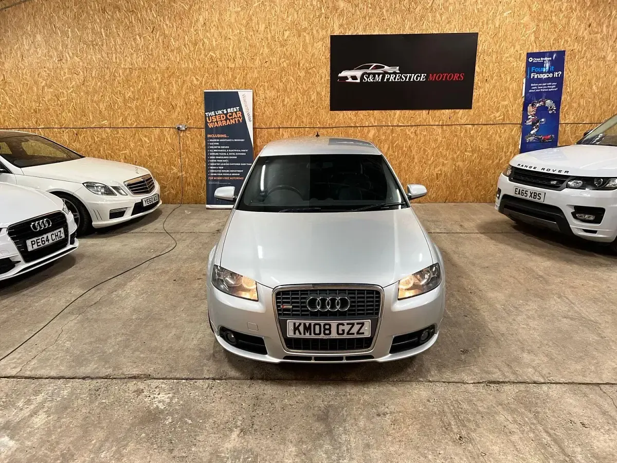 Used Audi A3 S-Line 2008 Silver Hatchback