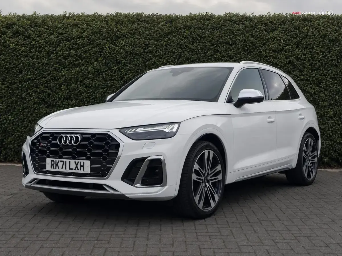 Used Audi SQ5 Black Edition 341 HP (250 kW) 2021 White SUV